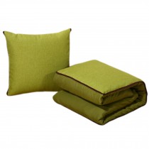 1 PCS Home/Office/Car Decor Multipurpose Signature Cotton Pillow/Quilt Green