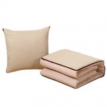1 PCS Home/Office/Car Decor Multipurpose Signature Cotton Pillow/Quilt Beige