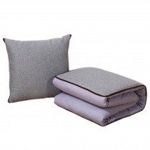 1 PCS Home/Office/Car Decor Multipurpose Signature Cotton Pillow/Quilt Grey