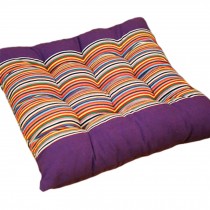 Comfort Soft Square Chair Cushion / Pad Seat Cushion Pillow Floor Cushion Purple