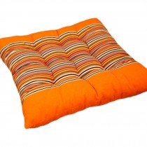 16"x16" Soft Square Chair Cushion / Pad Seat Cushion Pillow Floor Cushion Orange