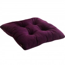19"x19" Quality Chair Cushion Pad Sofa Seat Cushion Pillow Cushion, Purple