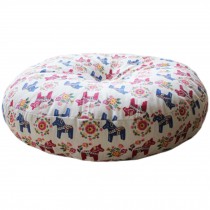 Cute Round Seat Cushion Soft Chair Pad Floor Cushion Pillow, N