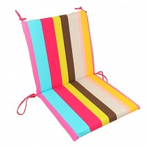 Soft Home/Office Seat Cushion High Back Chair Cushion Fashion Stripe,Rainbow
