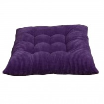 Indoor/Outdoor Soft Home/Office Squared Corduroy Seat Cushion,Purple