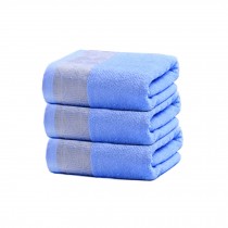 Soft Hotel/Spa Bath Towel,Cotton Bath Sheet,Strong Water Absorption,Blue,1 piece