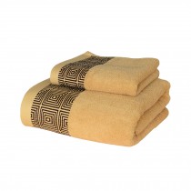 Soft Hotel/Spa Bath Towel,Cotton Towel Strong Absorbency Brown