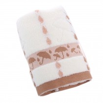 Sets of 2 Umbrella Luxury Cotton Soft Towels Best Bath Towels, Khaki