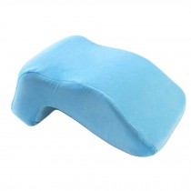 Soft Plush Nap Pillow Sleeping and Head Rest Pillows Cushion Pillow,Light Blue