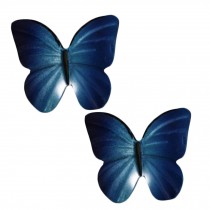 Pack Of 2 Beautiful Butterfly Cabinet Knobs Drawer Pull Handles ,No.6