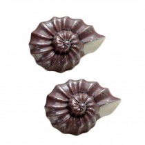Pack Of 2 Drawer Pull Handles Cabinet Knobs Ocean Style Nautilus