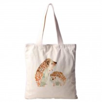 Lovely Hedgehog Pattern Single Shoulder Handbag Eco Bag Canvas Bag,No.4