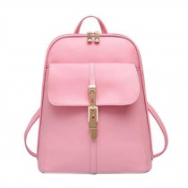 Women's Leisure Backpack Shoulder Bag School Backpack, Pink