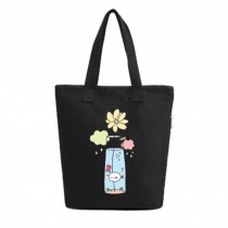 Unisex Shoulder Bag Handbag Canvas Tote Bag Shoulder Purse, A