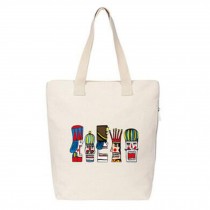 Unisex Shoulder Bag Handbag Canvas Tote Bag Shoulder Purse, E