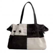 Womens Stylish Canvas Handbag Shoulder Hand Bag Purse Tote Bag, A