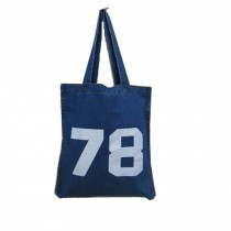 Handmade Cowboy Bag, Simple Washing Canvas Bags, Shopping Bag, D