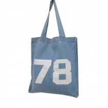 Handmade Cowboy Bag, Simple Washing Canvas Bags, Shopping Bag, G