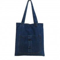 Handmade Cowboy Bag, Simple Washing Canvas Bags, Shopping Bag, P