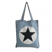 Handmade Cowboy Bag, Simple Washing Canvas Bags, Shopping Bag, Q