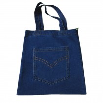 Handmade Cowboy Bag, Simple Washing Canvas Bags, Shopping Bag, X