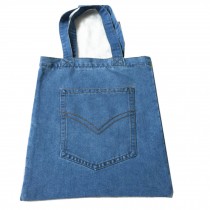 Handmade Cowboy Bag, Simple Washing Canvas Bags, Shopping Bag, Y