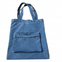 Handmade Cowboy Bag, Simple Washing Canvas Bags, Shopping Bag, Z