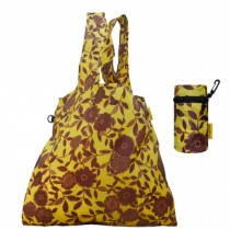Foldable  Portable Folding Environmental Protection /Shopping Bag??Yellow Flower