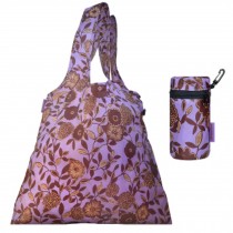 Foldable  Portable Folding Environmental Protection /Shopping Bag??Pink Flower