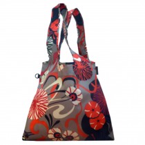 Foldable  Portable Folding Environmental Protection /Shopping Bag??Red Flower