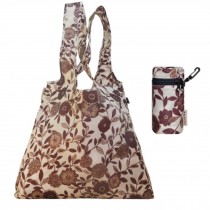 Foldable  Portable Folding Environmental Protection /Shopping Bag??White Flower