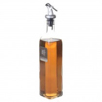 Practical Glass Oil Container Oil & Vinegar Bottle Oil Jar, H