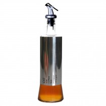 HouseholdGlass Oil Jar Oil & Vinegar Bottle Oil Container Glass Containers, K
