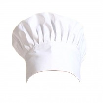 Premium Chef Hat Cap Chefwear Fitted Hats for Kitchen Restaurant Cooking - White