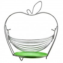 Apple Shaped Home Basics Scroll Collection Creative Fruit Basket