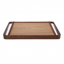 Rectangle Shaped Fruit Tray  Real Wood Dried Fruit Snacks Candy Fruit  Dish