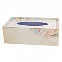 Premium Tissue Box Tissue Paper Holders Cover Facial Tissues Container, Beige