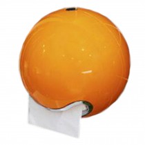 Creative Toilet Paper Roll Holder Tissue Box with Cover Paper Towel Frame Roll Paper Box, Orange