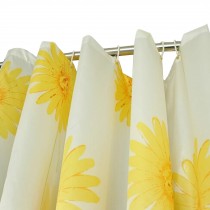 Fashionable Shower Curtains Waterproof Bath Curtain,65-inch by 79-inch Sunflower