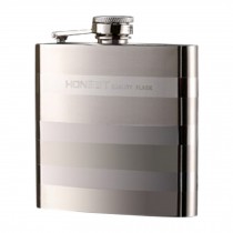 6oz Stainless Steel Hip-Flask Travel liquid Container Wine Set Whippletree