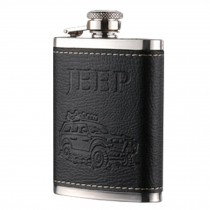 4oz Stainless Steel Hip-Flask Travel liquid Container Drink Easy to carry Jeep