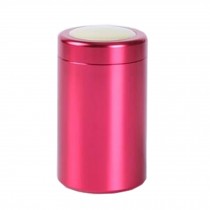Unique Style Mini Portable Tea Canister Tea Storage Container Seal Pot, Red