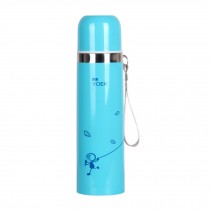 500ML Elegant Travel Mug Stainless Steel Vacuum Drink Bottle 500ML, Blue