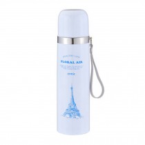 500ML Stainless Steel Travel Mug Drink Bottle, Eiffel Tower
