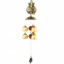 Maple Leaf Pastoral style Wind Chimes Wind Bell 6 bells