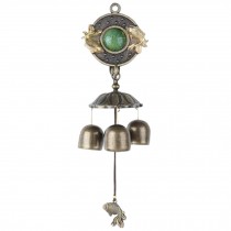 Pastoral style Wind Chimes Wind Bell 3 bells Fish