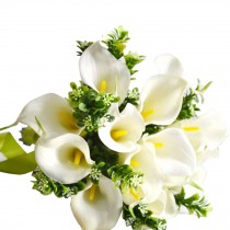 Bridal Wedding Bouquet Flower Bouquets Artificial Flowers Blooming Calla