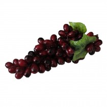 SimpleStyle Home Decor Realistic Artificial Fruits Play Food, Purple Grapes