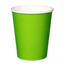 8 oz Paper Cup Disposable Coffee Paper Cup 100 Count Green