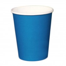 Blue 8 oz Coffee Paper Cup Paper Cup Disposable 100 Count